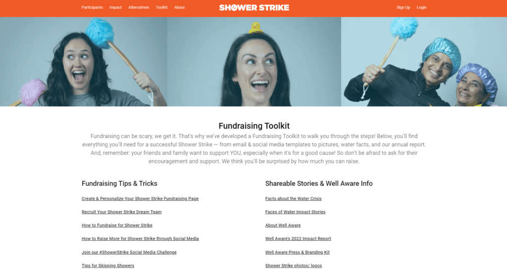 peer-to-peer fundraising toolkit