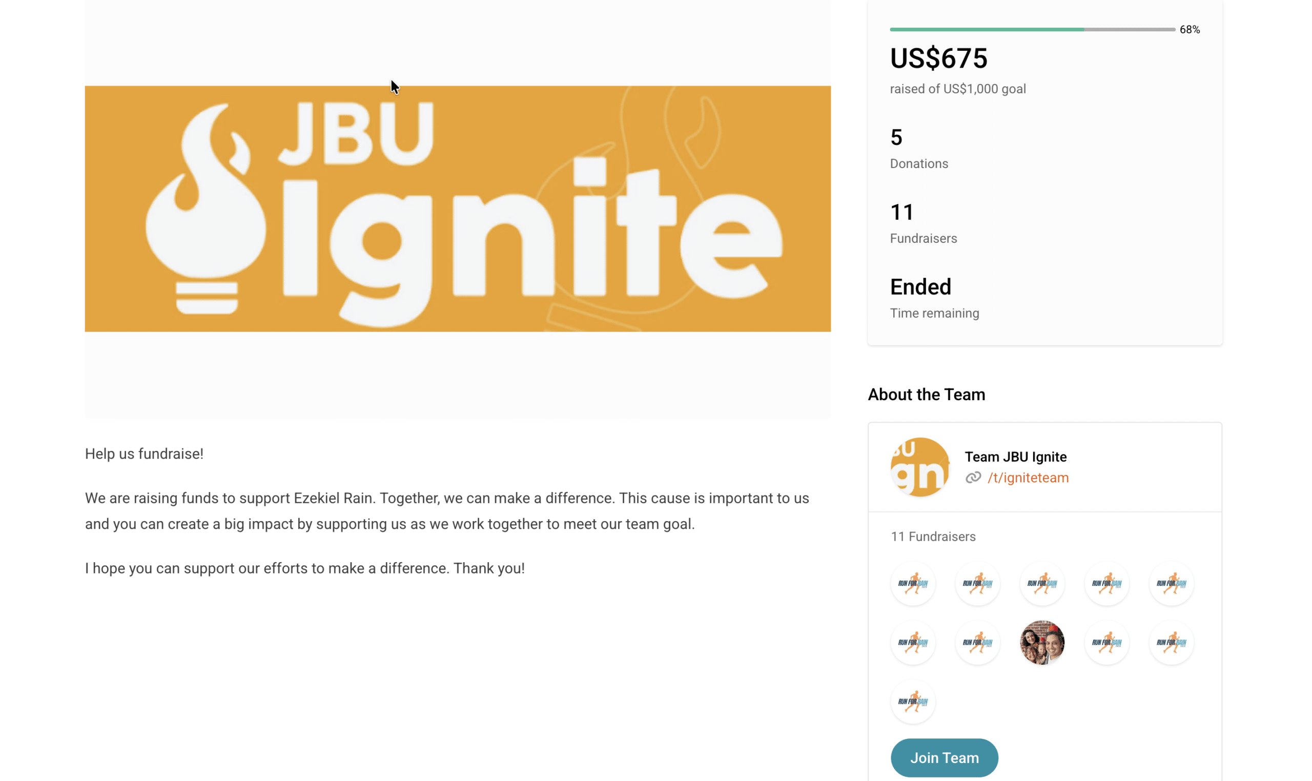 fundraiser-team-peer-to-peer-example