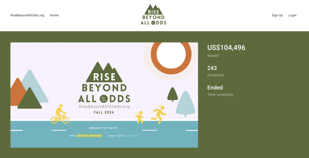 branded-peer-to-peer-fundraising-campaign-page