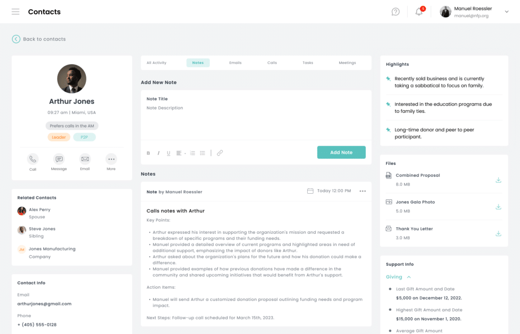 CRM-for-nonprofits-personalize-donor-communication