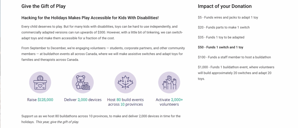 donation-tiers-GivingTuesday