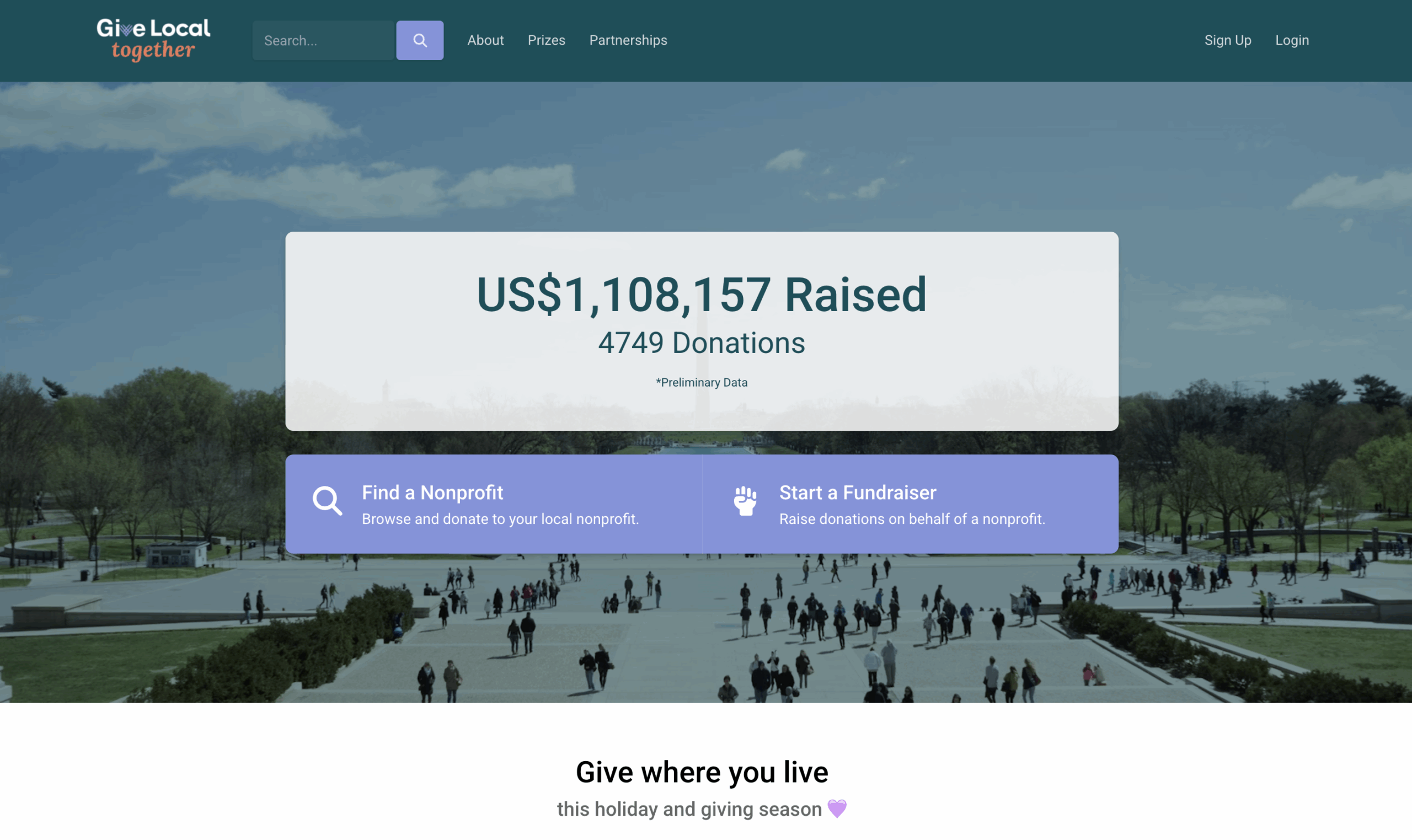 GivingTuesday CauseVox