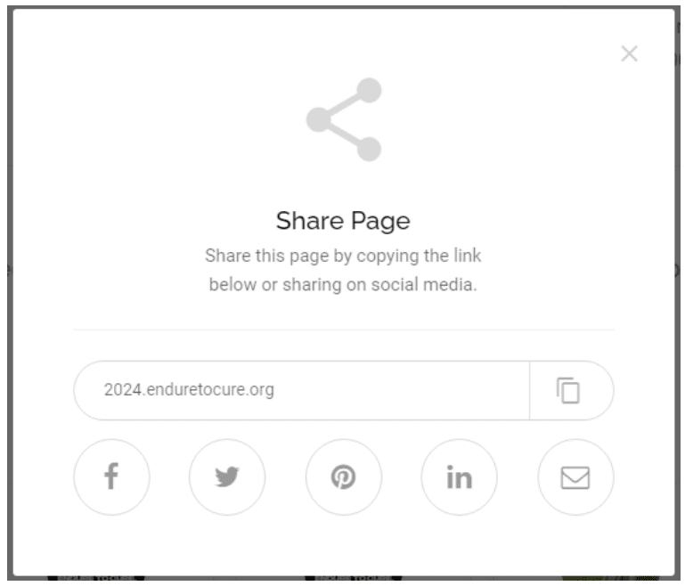 Social Sharing Options