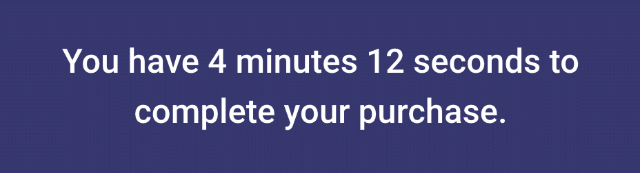 event ticketing timer