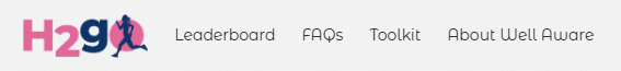 H2g0 challenge navigation bar