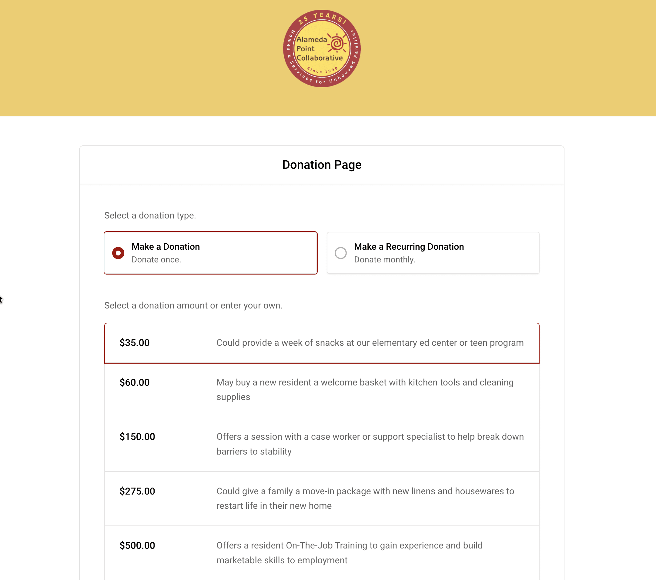 donation-tiers-causevox
